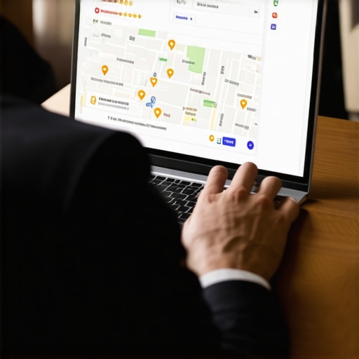 Business owner replying to customer reviews on Google My Business profile, illustrating active engagement.