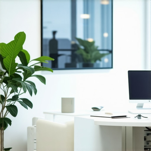 Image of a well-lit, professional office with visible signage and friendly staff ready to serve customers.