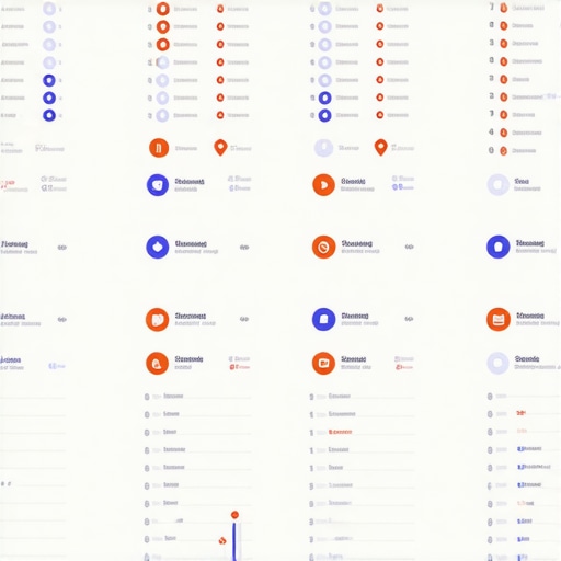 Infographic illustrating the changing factors in Google's local search rankings over time.