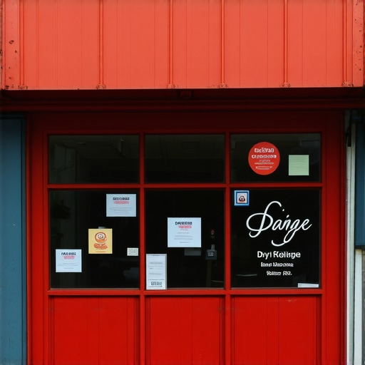 Colorful storefront with inviting signage in a busy neighborhood